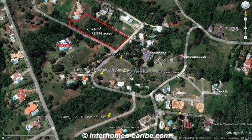 photos for SOSUA: LOT WITH FANTASTIC PANORAMIC SEA VIEWS