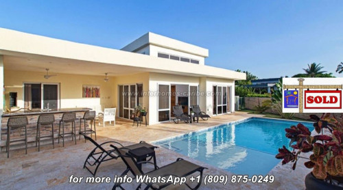 photos for S O L D - SOSUA: TOP-FURNISHED MODERN 2-BEDROOM VILLA WITH EXTENSIVE AMENITIES UPDATES